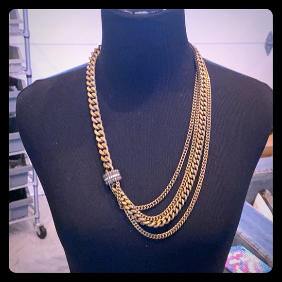 SOLD!! Available to purchase with @7lions !! Giles & Bro brass chain necklace. - Picture 2 of 7